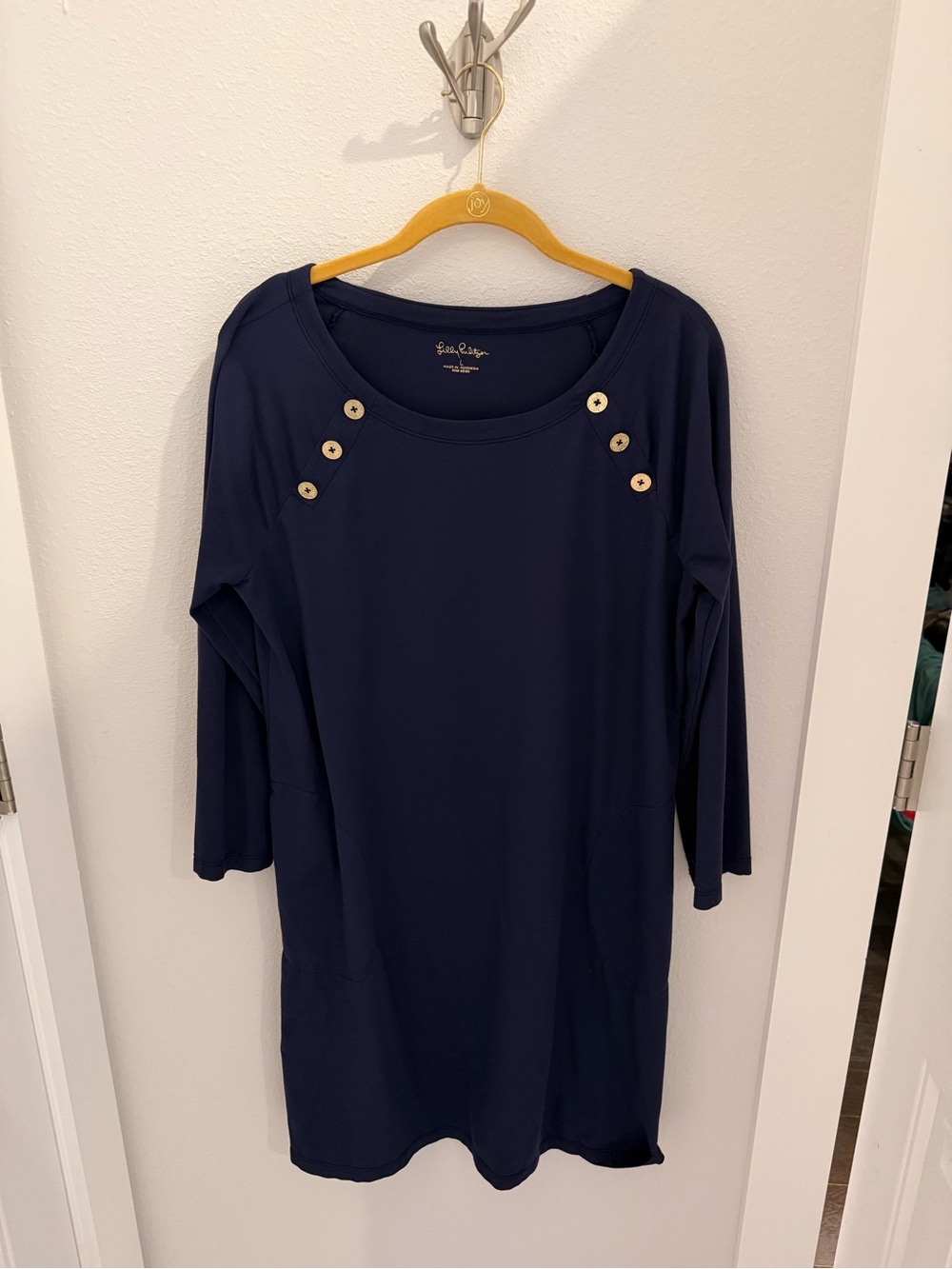 Lilly Pulitzer Navy Crewneck Tunic